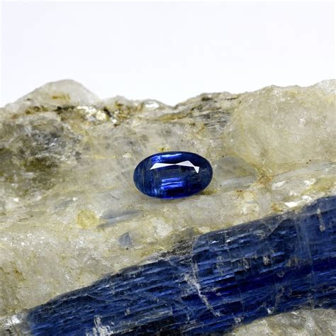Natural Kyanite Gemstone Attractive Oval Shape Cut Stone Etsy Uk