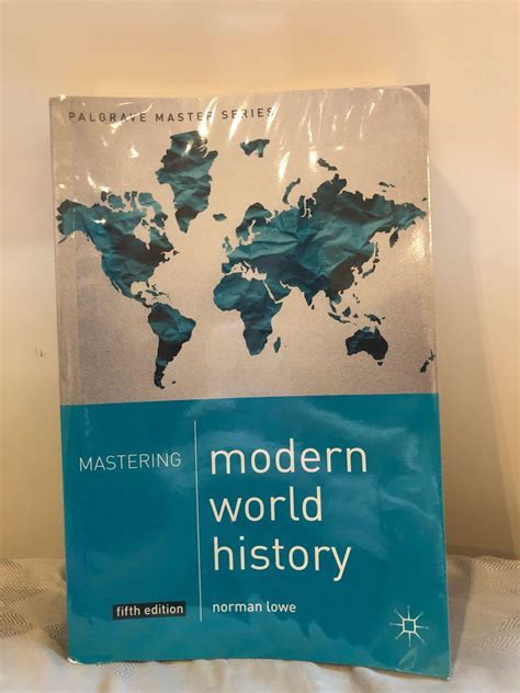 Mastering Modern World History By Norman Lowe Hobbies And Toys Books