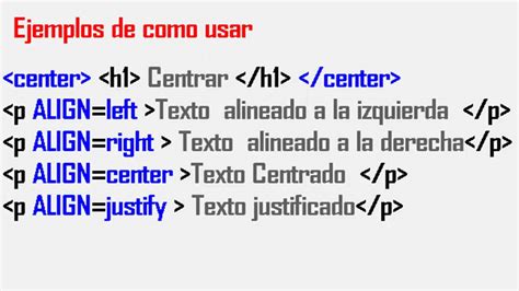 Encabezados Párrafos Alineado Y Modificación De Letras En Html Youtube