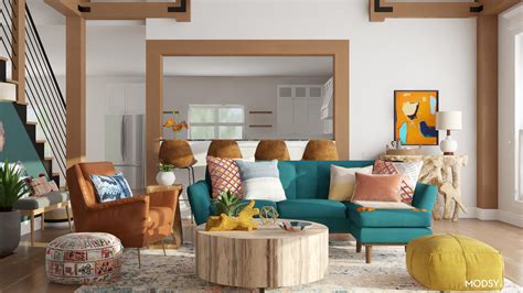 bold  brash eclectic living room living room design ideas