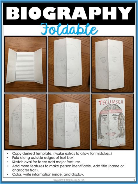 5 Quick And Easy Biography Crafts To Try Now Enjoy Teaching