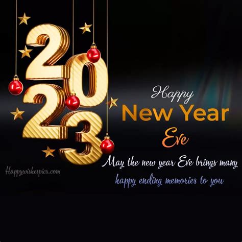 Happy New Year Eve 2023 Wishes HNY Advance Wishes Pics