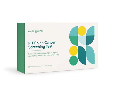 Fit Test At Home Colon Cancer Screening Test Kit Everlywell