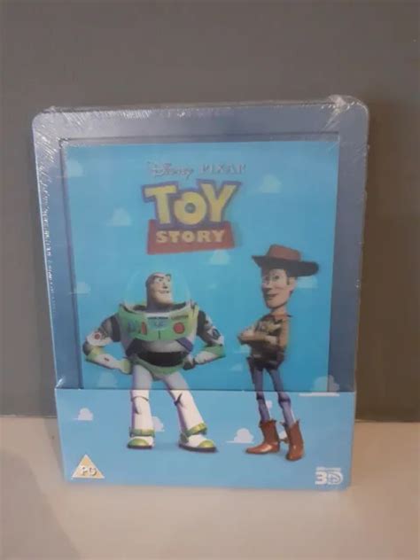 Toy Story Disneypixar Lenticular 3d And 2d Blu Ray Steelbook Vgc £2400