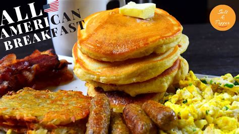 All American Breakfast A Typical American Breakfast Recipe That You