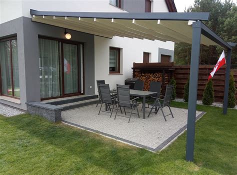 Nos coups de coeur sur les routes de france. Pergola aluminiowa z rozsuwanym dachem