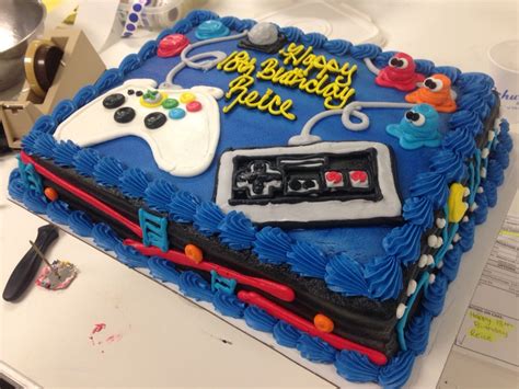 Video Game Cake Ideas All Due Respect Bloggers Pictures Gallery