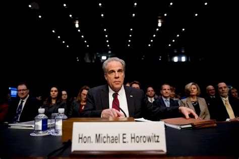Inspector General Testifies About Fbis Probe Of Trump Campaign
