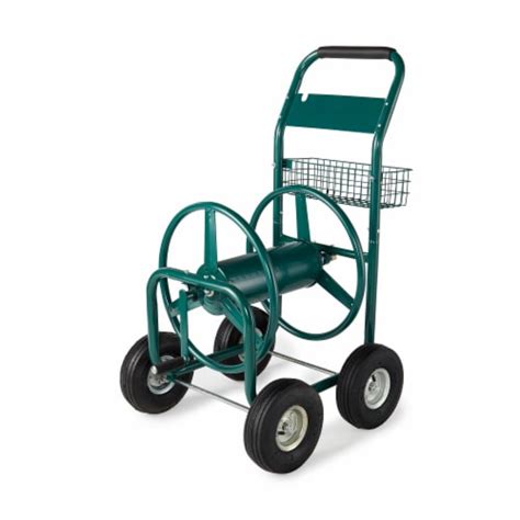 Liberty Garden Products Lbg 872 2 4 Wheel Hose Reel Cart Holds Up To