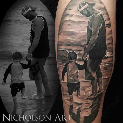 70 Tatuajes De Padre E Hijo Increíbles Para Decirlo Todo Belagoria