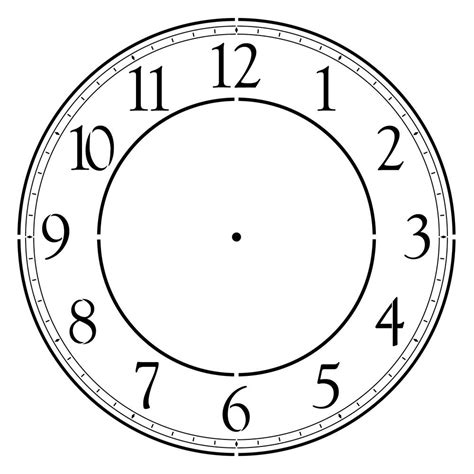 designer stencils contemporary   clockface wall