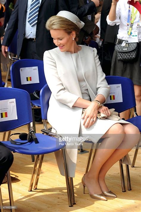 Queen Mathilde Of Belgium Attends The The Opening Ceremony Of The Queen Dress Opening