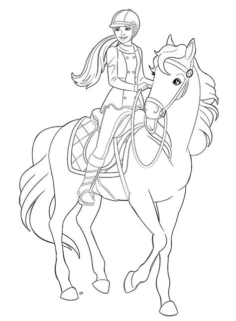 8 Remarquable Coloriage Licorne Barbie Pictures  Coloriage barbie