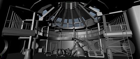 Jurassic Park Visitor Centre 3d Model By Metonymic On Deviantart