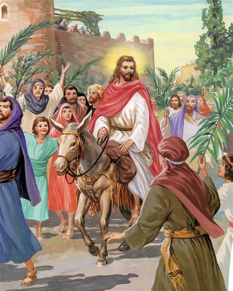 Jesus Enters Jerusalem P Catholic Prints Pictures Catholic Pictures