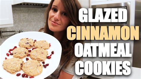 Making Cinnamon Oatmeal Cookies Youtube