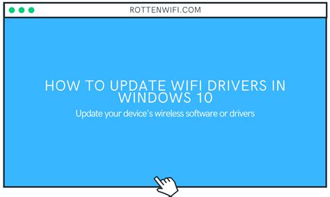 How To Update Wifi Drivers In Windows 10
