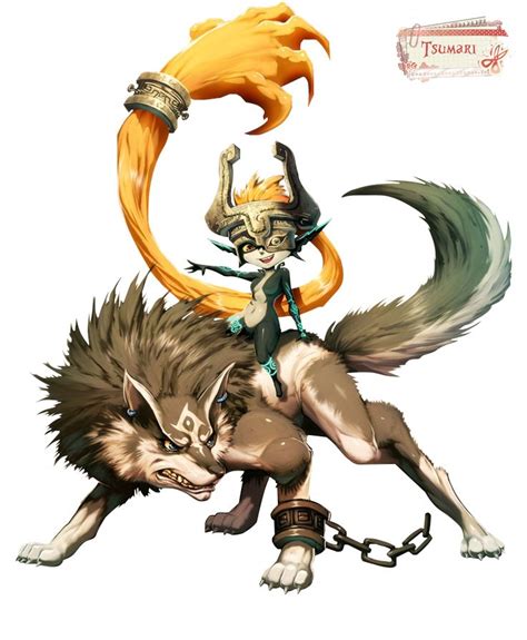 Midna And Wolf Link Render Link And Midna Legend Of Zelda Art Tattoo