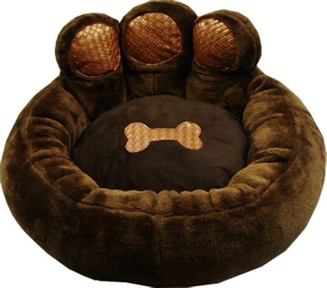 Warming Bear Paw Shape Dog Bed Buy Dog Bedfunny Dog Bedscar Shaped
