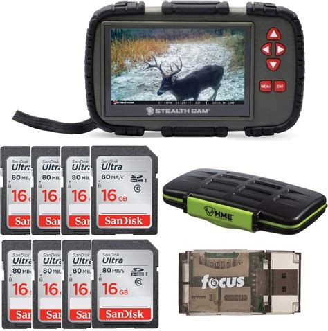 Stealth Cam Sd Card Reader And Viewer With Touch Screen Uk