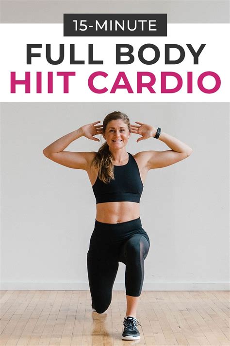15 Minute HIIT Cardio Workout VIDEO Nourish Move Love