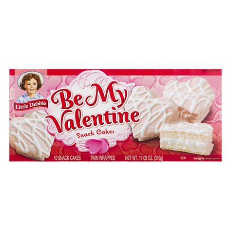 Save On Little Debbie Snack Cakes Be My Valentine Vanilla 10 Ct Order