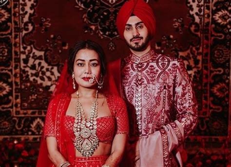 Neha Kakkar And Rohanpreet Singh Share First Pics From Their Wedding Bollywood News