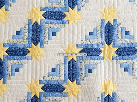 Emanualonline.com has been visited by 10k+ users in the past month Blue and Yellow Colorado Log Cabin | Hannah's Quilts | Log ...