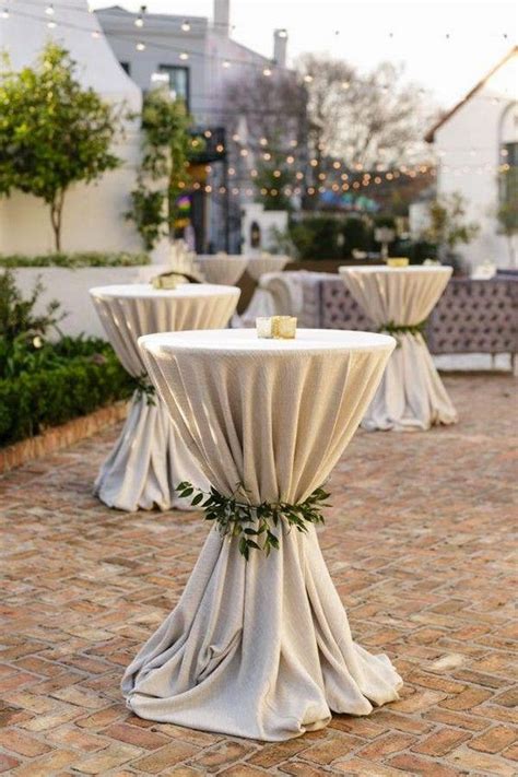 Conference tables are 42″ wide (last two images). 20 Perfect Wedding Cocktail Table Decoration Ideas for ...