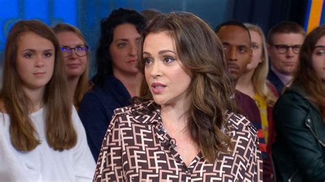Alyssa Milano Trumps Claim Of A Scary Time For Young Men Because Of Metoo Is A Fear Tactic