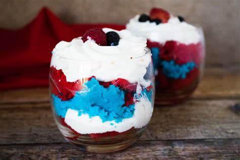 4th Of July Mini Cake Trifle — Fun And Festive 4th Of July Desserts