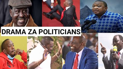Drama Za Politicians Ft Uhuru Ruto Nganga Lonyangapuo Sonko Youtube