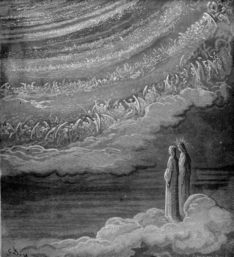 Gustave Doré Illustrations Of Divine Comedy Heaven — Ilustraciones