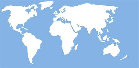 World Map Vector Outline At Getdrawings Free Download