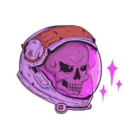 Astronaut Skull On Behance