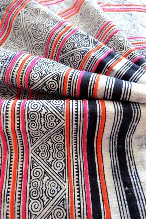 Textile Spotlight Hmong Fabrics Centsational Girl Vintage Fabric