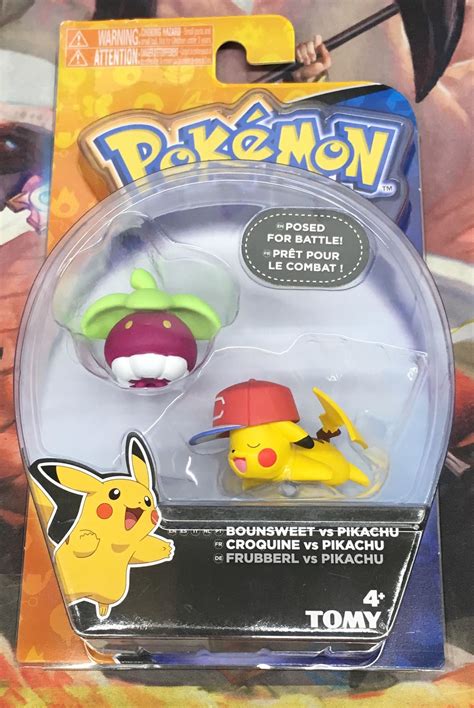 Pokemon Ashs Pikachu Vs Bounsweet Figure X1 New 53941184452 Ebay