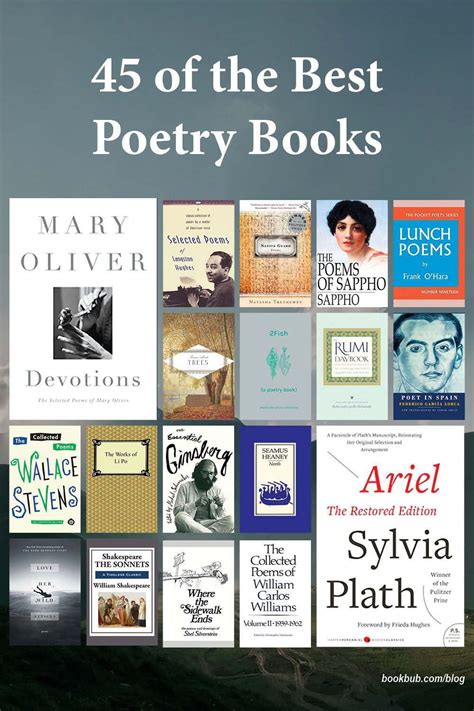 45 Poetry Books Everyone Should Read In Their Lifetime Books Poetry