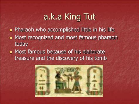Ppt King Tut Ankh Amun Powerpoint Presentation Free Download Id