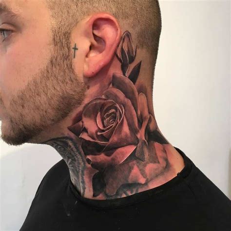 Share More Than Rose Tattoo Neck In Cdgdbentre