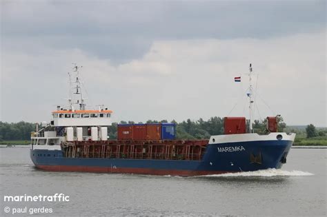 Ship Ernst Hagedorn Cargocontainership Registered In Germany