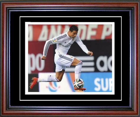 Authentic Soccer Plaques And Collages Cristiano Ronaldo Unsigned