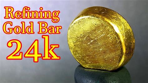 How To Refining Gold Scrap Into Pure Gold Bar 24k Aqua Regia Process