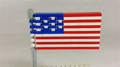 How To Build Lego American Flag