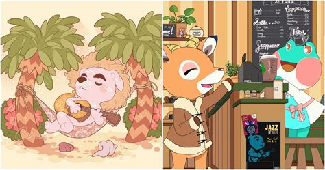 Animal Crossing New Horizons 10 Fan Art Pictures That Are Too Cute