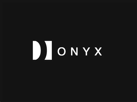 Onyx Official New Logo By Corey Siegel On Dribbble