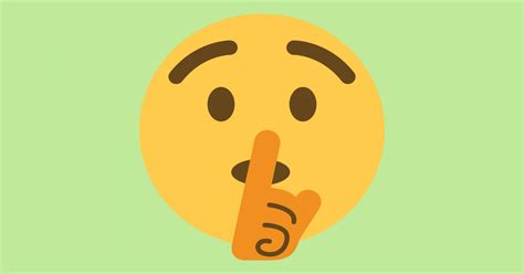 🤫 Emoji De Cara Pidiendo Silencio 4 Significados Y Botón De Copiar Y