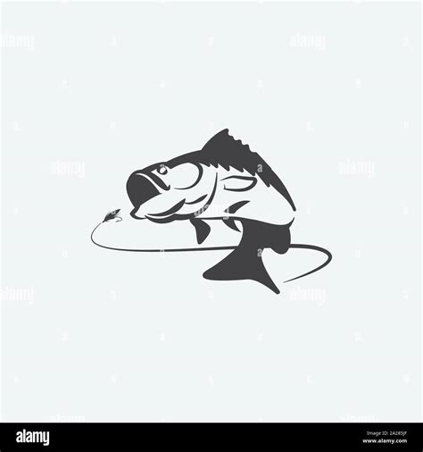 Unique Fishing Logo Template Memorable Fishing Logo Icon Fishing