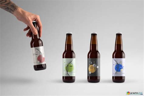 Craft Beer Packaging Mockups Free Download Vector Stock Image