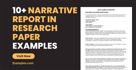 Narrative Report In Research Paper 10 Examples How To Write Pdf